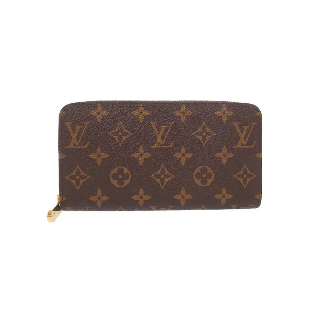 Louis Vuitton Monogram Zippy Wallet Round Zipper Long